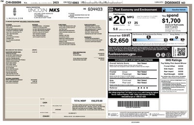 2013 Lincoln MKS EcoBoost