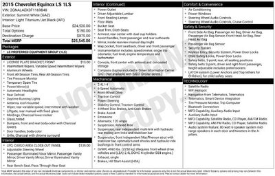 2015 Chevrolet Equinox LS