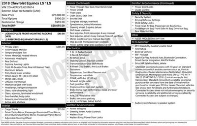2018 Chevrolet Equinox LS AWD