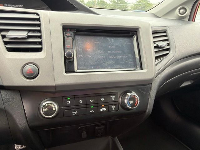 2012 Honda Civic Si 6 SP MANUAL