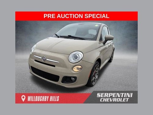 2012 FIAT 500 Sport 5 SPEED MANUAL