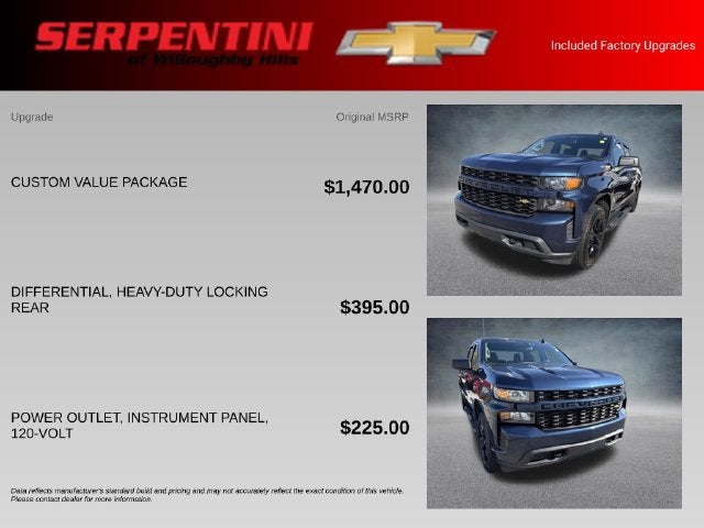 2020 Chevrolet Silverado 1500 Custom 4WD