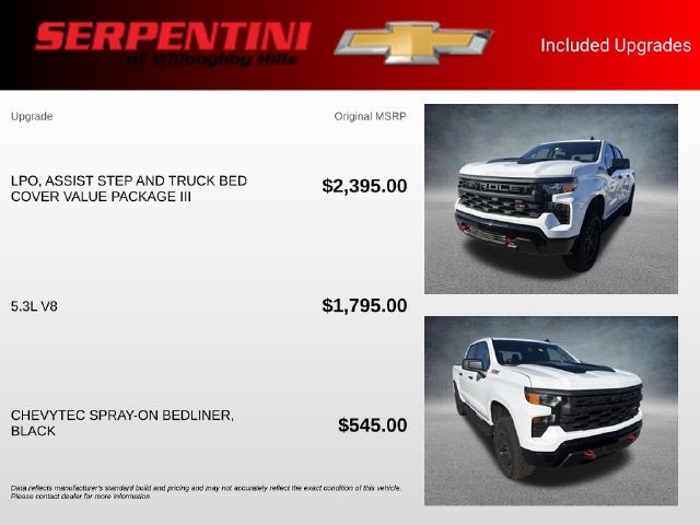 2026 Chevrolet Silverado 1500 Custom Trail Boss