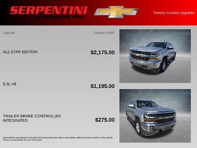 2018 Chevrolet Silverado 1500 LT LT1