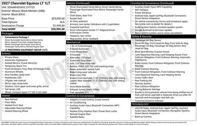 2027 Chevrolet Equinox LT