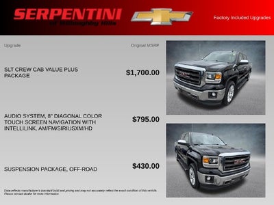 2014 GMC Sierra 1500 SLT 4X4