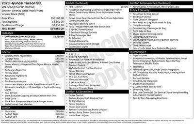 2023 Hyundai Tucson SEL AWD