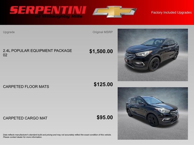 2017 Hyundai Santa Fe Sport 2.4 Base
