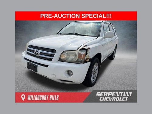 2006 Toyota Highlander Hybrid V6