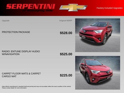 2016 Toyota RAV4 XLE AWD W/ SUNROOF