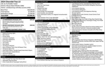 2024 Chevrolet Trax LS
