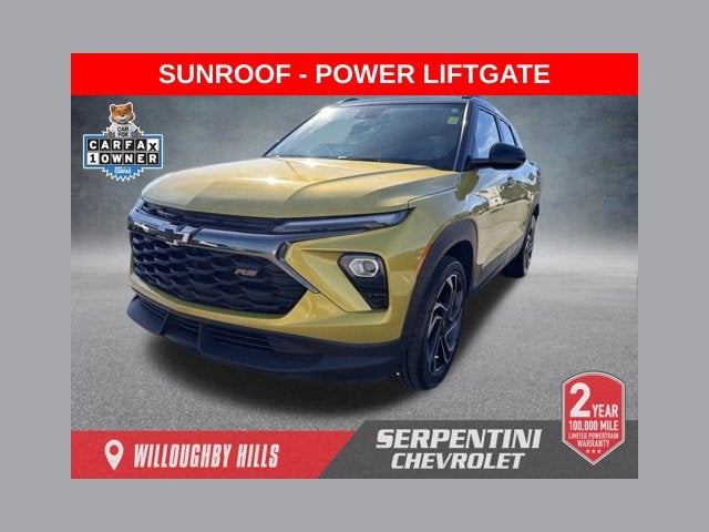 2025 Chevrolet TrailBlazer RS AWD W/ SUNROOF