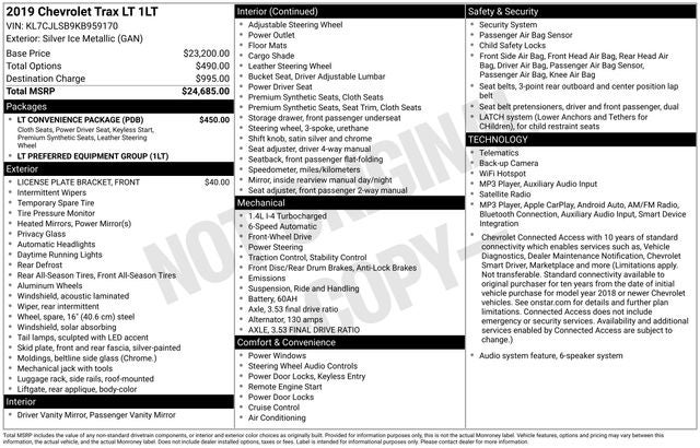 2019 Chevrolet Trax LT