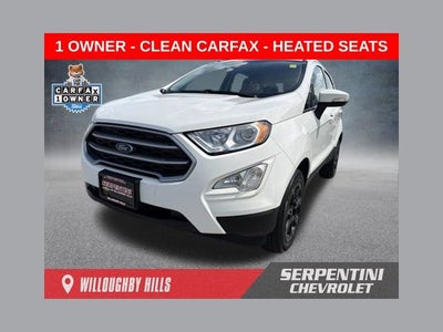 2018 Ford EcoSport SE 4WD