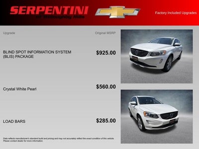 2016 Volvo XC60 T6 Drive-E Platinum AWD