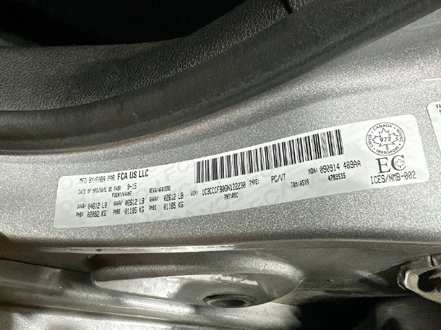 2016 Chrysler 200 LX