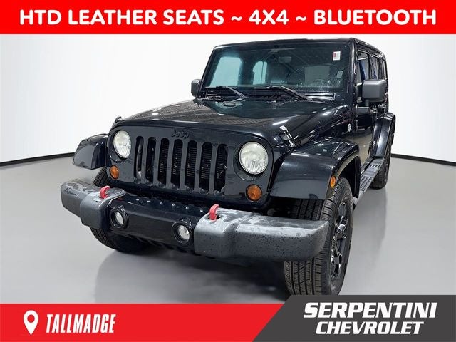 2012 Jeep Wrangler Unlimited Sahara Altitude W/ HTD LEATHER