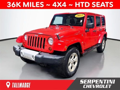 2013 Jeep Wrangler Unlimited Sahara w/ 36k Miles!