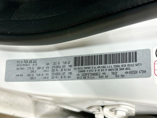 2019 RAM 1500 Big Horn/Lone Star W/ HEMI 5.7L
