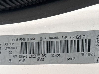 2020 RAM 1500 Sport/Rebel CLEAN CARFAX!