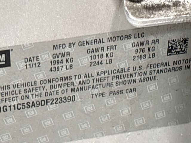 2013 Chevrolet Malibu LT 1LT