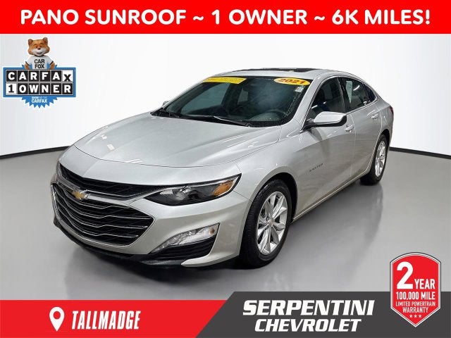 2021 Chevrolet Malibu LT 1 OWNER CLEAN CARFAX!
