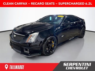 2014 Cadillac CTS-V Base W/ RECARO SEATS