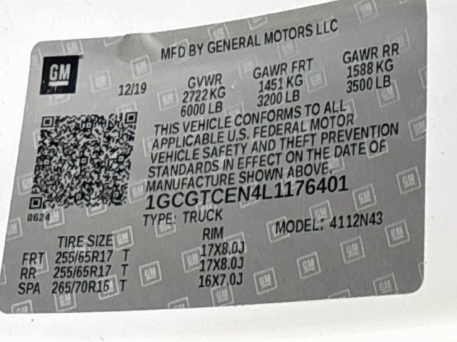 2020 Chevrolet Colorado LT 1 OWNER CLEAN CARFAX!