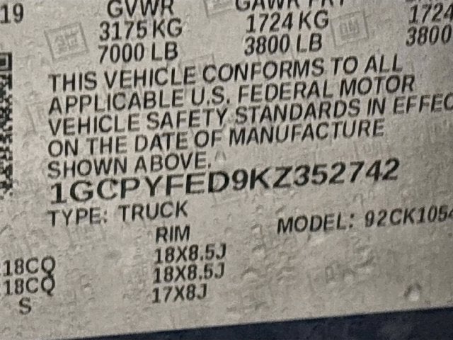 2019 Chevrolet Silverado 1500 LT Trail Boss 1 OWNER CLEAN CARFAX!