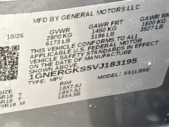 2027 Chevrolet Traverse LT 1LT