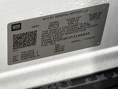 2023 Chevrolet Traverse LT 1 OWNER CLEAN CARFAX!