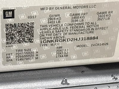 2017 Chevrolet Traverse LT W/ ONLY 62K MILES!