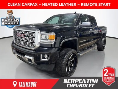 2019 GMC Sierra 2500HD Denali 1 OWNER CLEAN CARFAX!