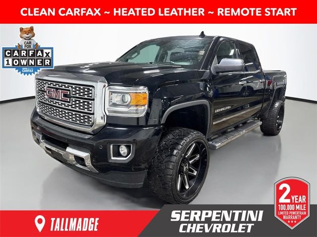 2019 GMC Sierra 2500HD Denali 1 OWNER CLEAN CARFAX!