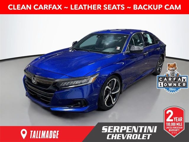 2022 Honda Accord Sport 1 OWNER CLEAN CARFAX!