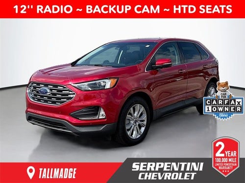 2022 Ford Edge Titanium 1 OWNER!