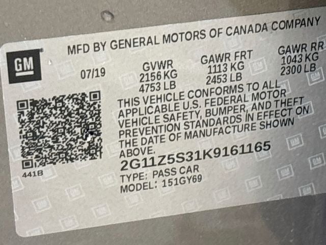 2019 Chevrolet Impala LT