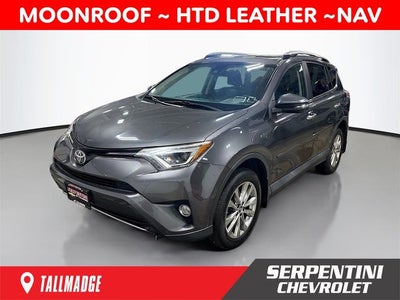 2017 Toyota RAV4 Limited W/ HEATED LEATHER SEATS