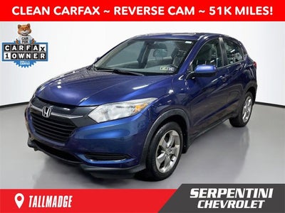 2016 Honda HR-V LX 1 OWNER CLEAN CARFAX!