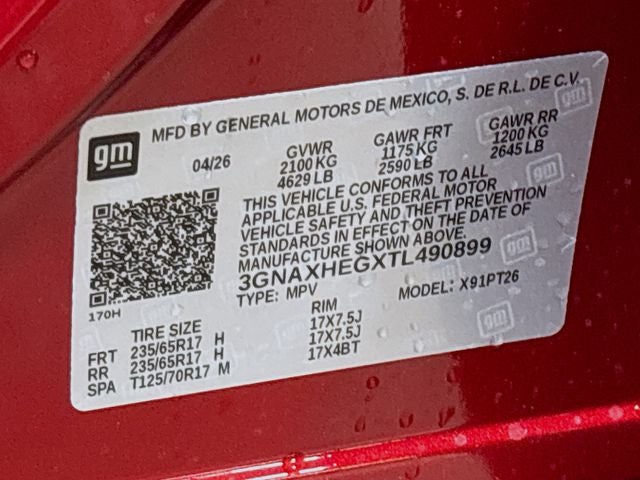 2026 Chevrolet Equinox LT