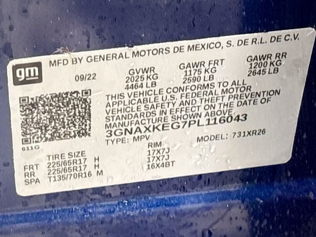 2023 Chevrolet Equinox LT 1 OWNER!!