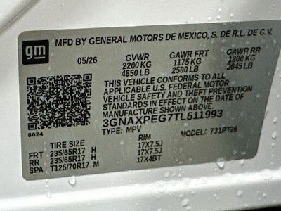 2026 Chevrolet Equinox LT