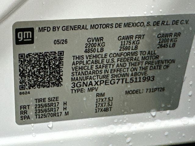 2026 Chevrolet Equinox LT