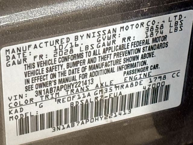2017 Nissan Sentra SR W/ CLEAN CARFAX