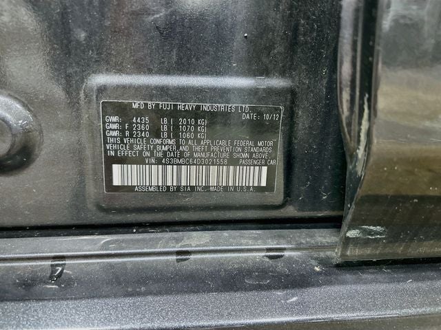 2013 Subaru Legacy 2.5i Premium