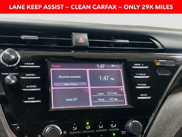 2019 Toyota Camry LE W/ CLEAN CARFAX