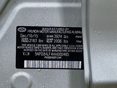 2017 Hyundai Elantra SE 64K MILES!