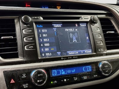 2017 Toyota Highlander XLE W/ SUNROOF