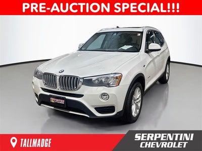 2017 BMW X3 xDrive28i AWD!