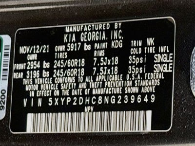 2022 Kia Telluride LX W/ CLEAN CARFAX